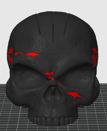 MegaDeth Skull With Pick Holder Fan Art