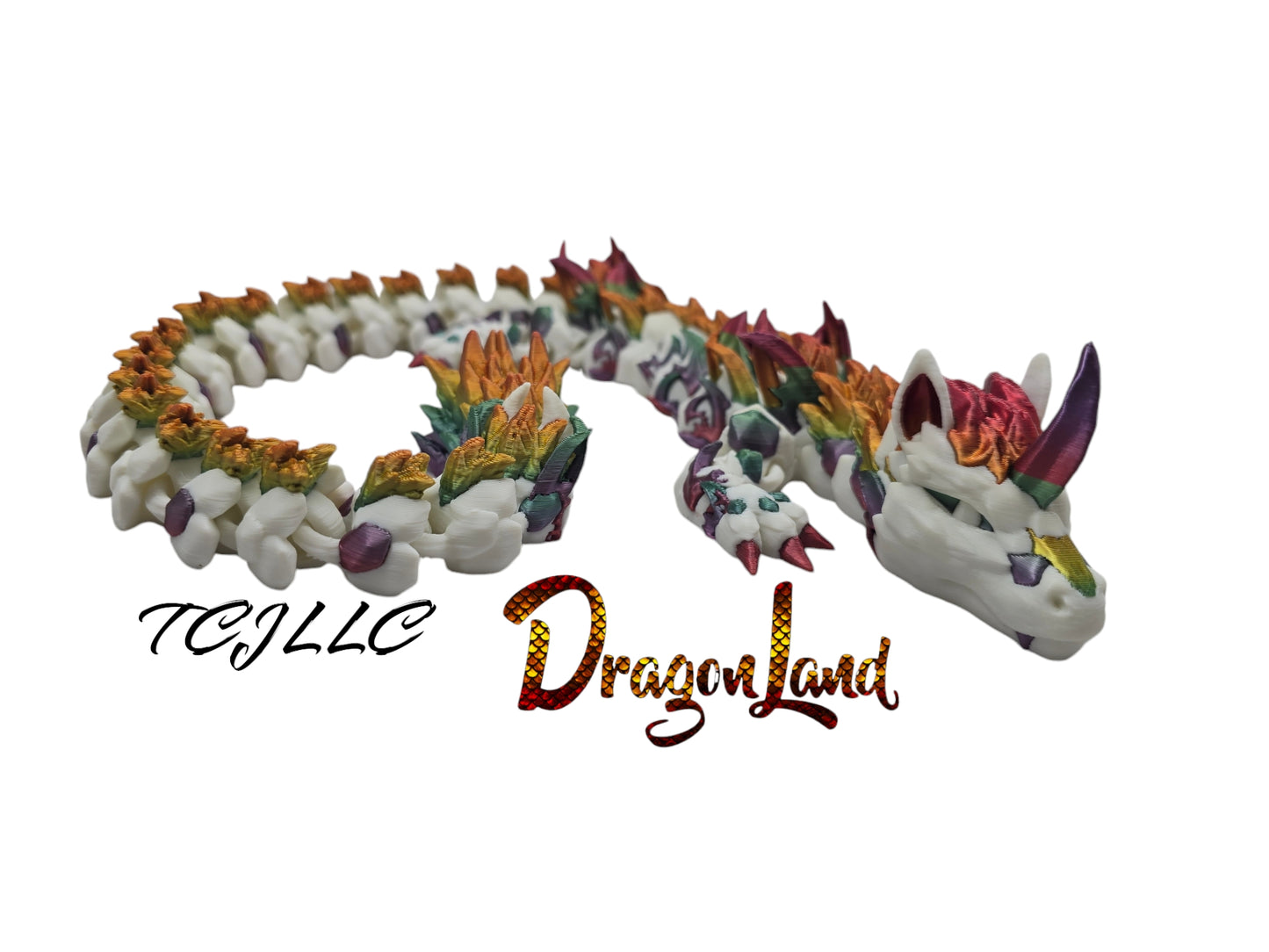 Unicorn Dragon Painted