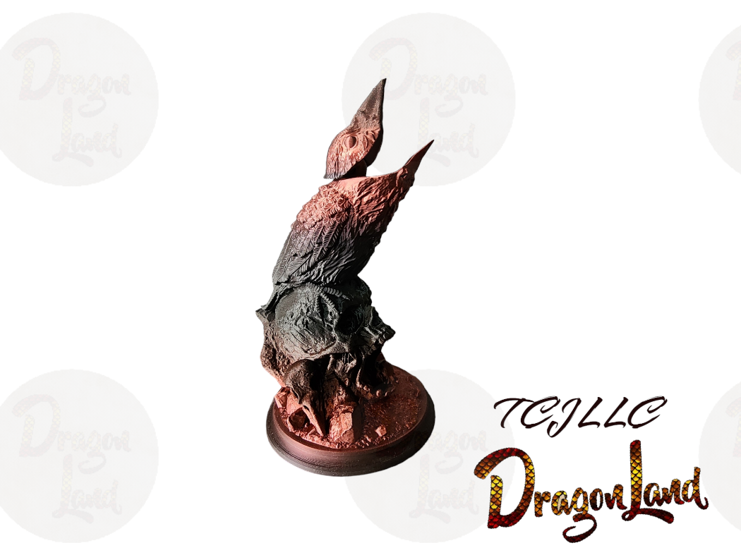 Dice Tower crow On A Skull