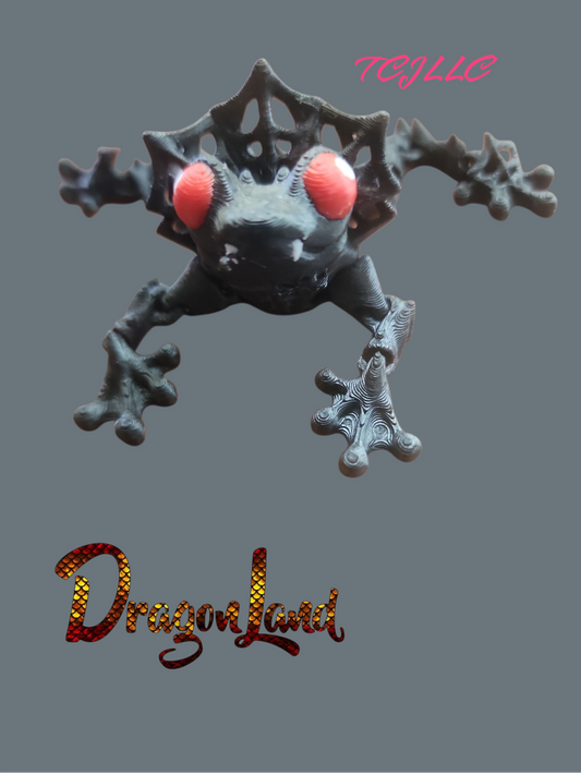 Vampire Frog Painted