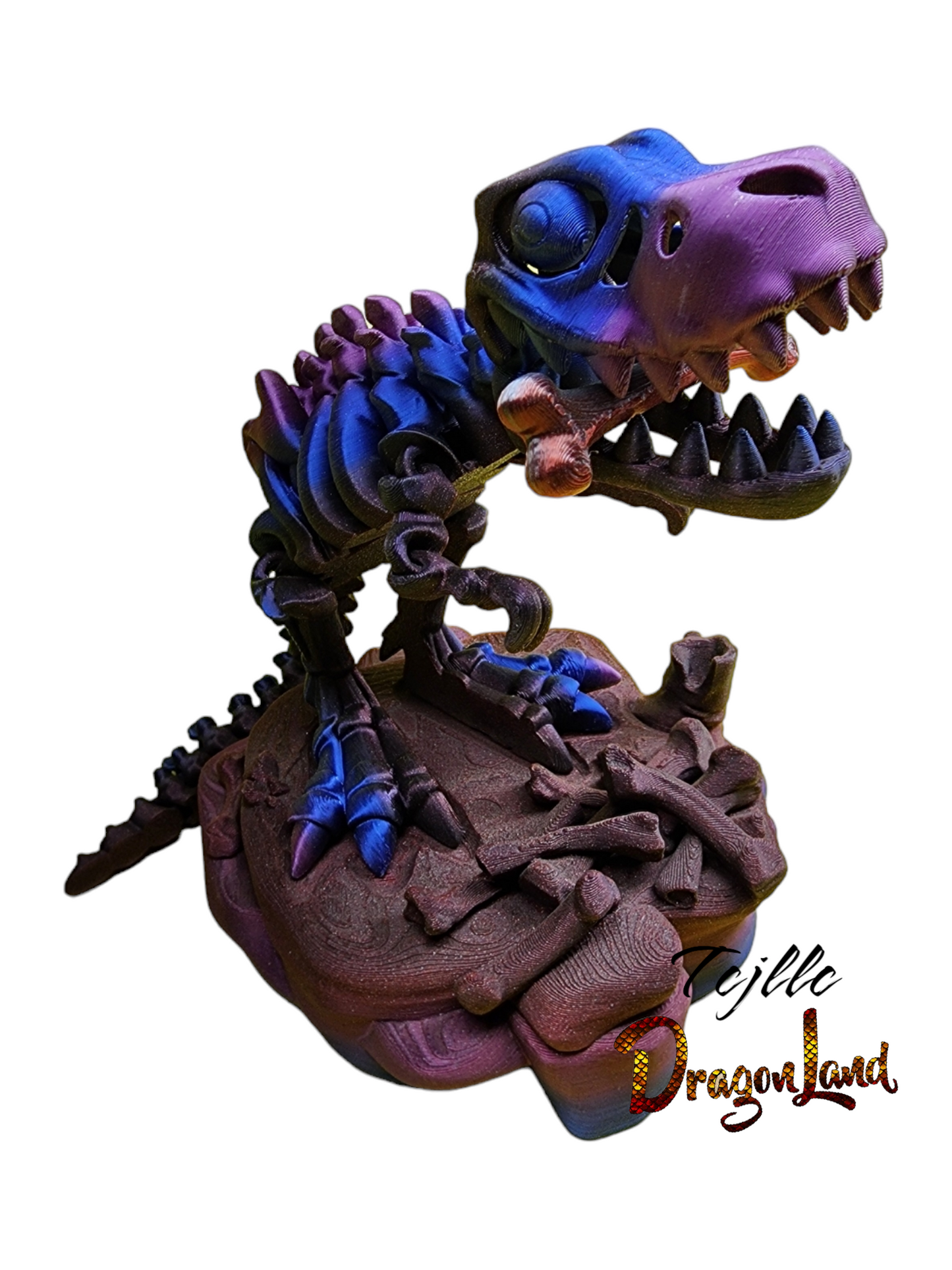 Skeleton Dinosaur Articulating Fidget Toy